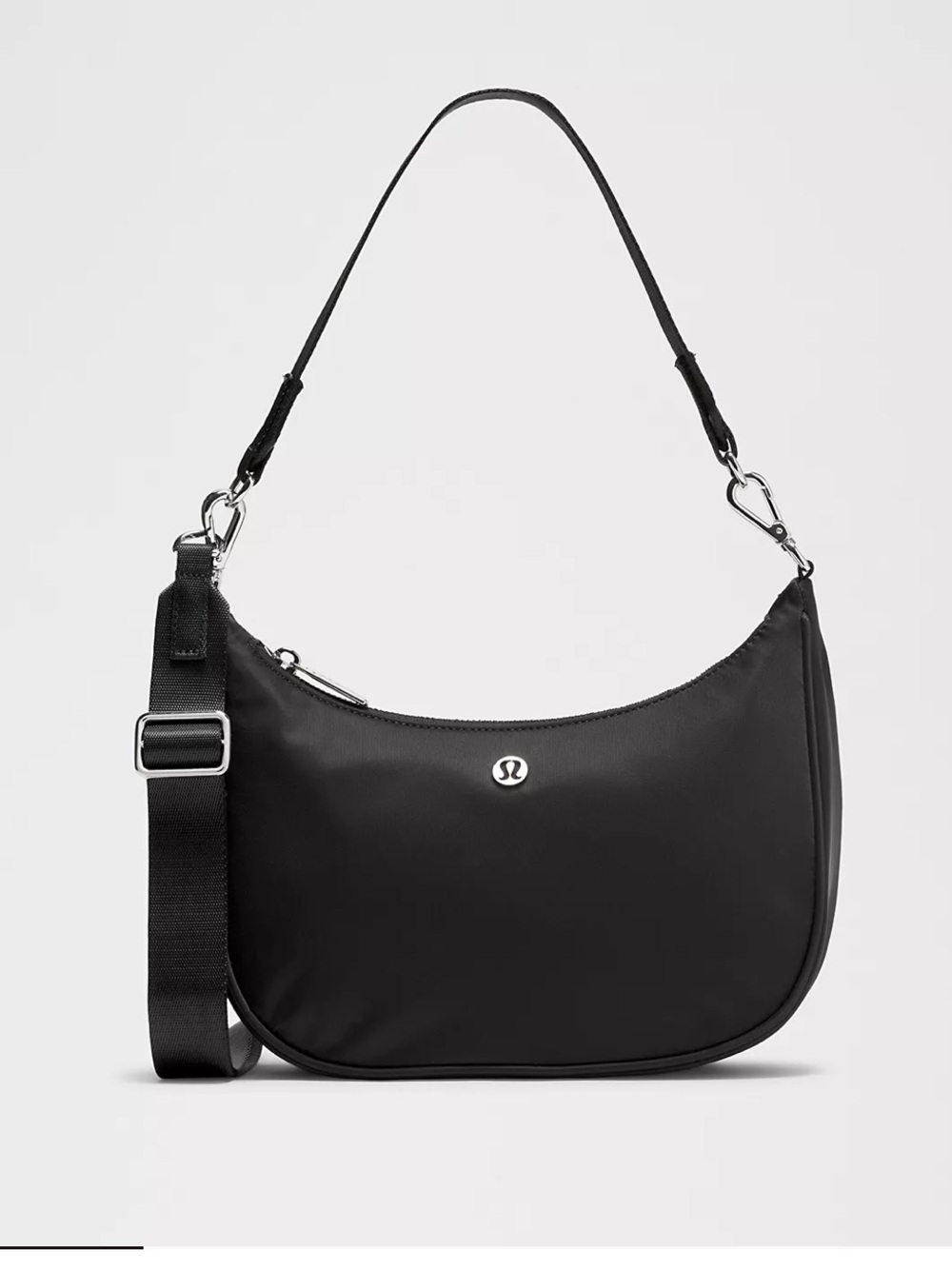lululemon athletica Black city essentials Shoulder Bag Detachable Strap